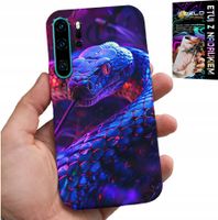 ETUI DO HUAWEI P30 PRO - WĄŻ KOBRA GRZECHOTNIK GADY CASE + FOLIA