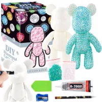 Zestaw artystyczny figurka diamentowa Miś