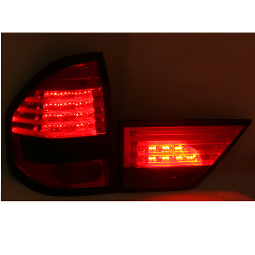 TYLNE Lampy DIODOWE Do BMW X3 E83 Od 2004 Do 2006 LED RED-SMOKE ATEST NOWE na Arena.pl