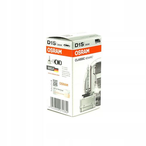 ŻARÓWKI XENON KSENON ŻARNIK OSRAM D1S 35W PK32d-2 XENARC CLASSIC 66140CLC na Arena.pl
