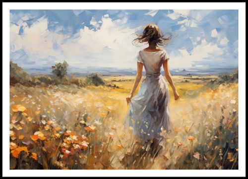 Plakat 100x70cm Podmuch Lata na Arena.pl