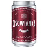 Cisowianka Naturalna woda mineralna silnie gazowana niskosodowa 330 ml