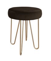 Taboret Venus HAIRPIN noga złota MG05