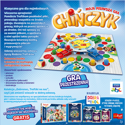 GRA Chinczyk Moja pierwsza gra /Trefliki 02056 8 na Arena.pl