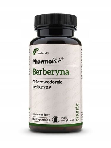 Berberyna Pharmovit, suplement diety, 60 kapsułek na Arena.pl