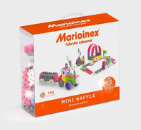 ORYGINAL wafle KLOCKI mini WAFFLE 140 KONSTRUKTOR Zestaw Pudełko
