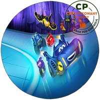 Opłatek na tort Batwheels