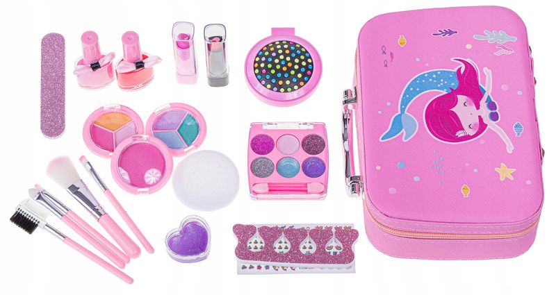 KUFEREK DO MAKIJAZU PINK NR:8076 zdjęcie 5