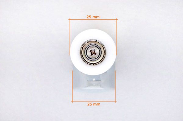 ROLKA A10 ROLKI DO DRZWI KABIN KABINY PRYSZNICOWEJ zdjęcie 3