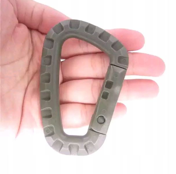 Karabińczyk ABS duży mocny D-Ring EDC survival HIT zdjęcie 1