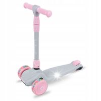 Kidwell Hulajnoga balansowa JAX Gray/Pink trójkołowa led koła