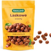 BAKALLAND ORZECHY LASKOWE 100G zdrowa przekąska
