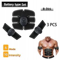 ELEKTROSTYMULATOR STYMULATOR MIĘŚNI BRZUCHA EMS MASAŻER TRENER ODCHUDZAJĄCY