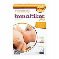 Femaltiker Plus, smak karmelowy, proszek w saszetkach, 12 szt.