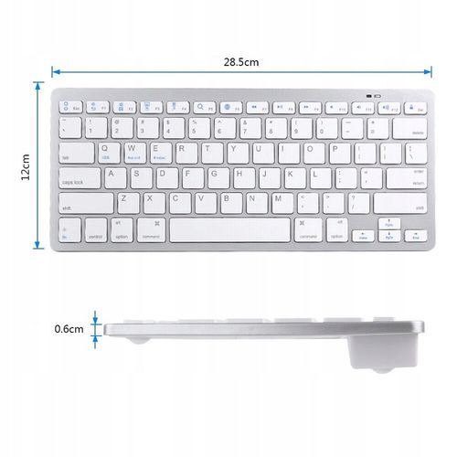 KLAWIATURA BEZPRZEWODOWA BLUETOOTH ANDROID iOS na Arena.pl