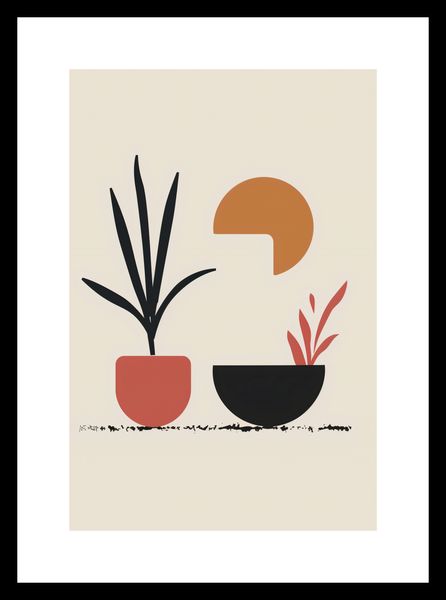 Plakat 40x60cm Domowy Ogród zdjęcie 3