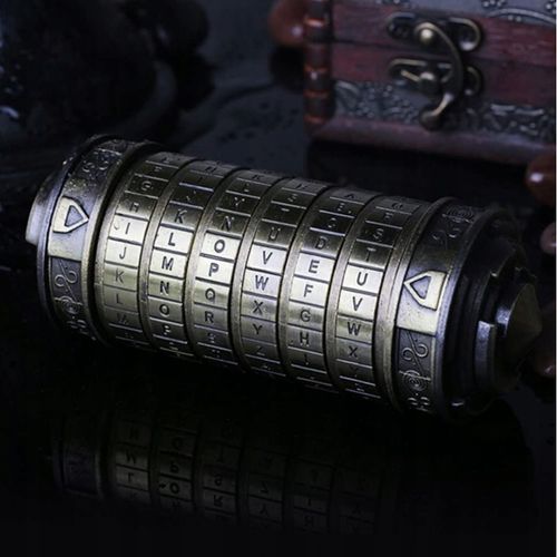 ZAMEK SZYFROWY DA VINCI KOD CRYPTEX MINI PREZENT na Arena.pl