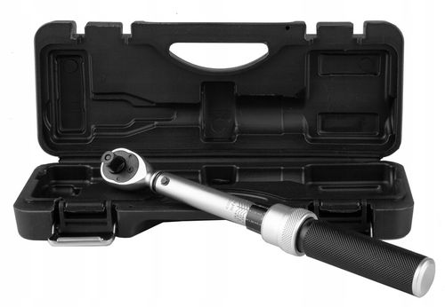 KLUCZ DYNAMOMETRYCZNY Z BLOKADĄ ETUI CERTYFIKAT KALIBRACJI 5-25NM 3/8'' JCB na Arena.pl