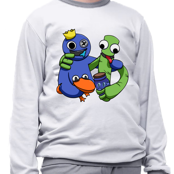 Piżama dziecięca Rainbow Friends zdjęcie 1