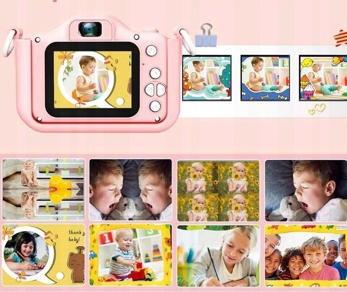 Aparat dla dzieci prezent gry zabawka mysz myszka zdjęcie 3