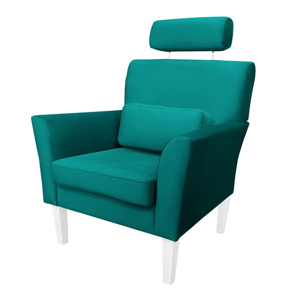 Fotel DENVER nogi białe MG20 zdjęcie 2