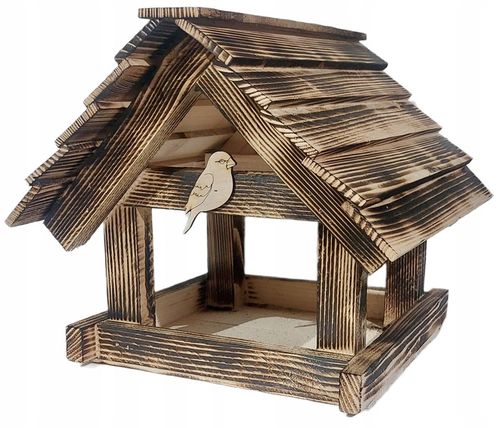 Karmnika Dla Ptaków Opalany XXL Duży Mocny Ozdoba do ogrodu Solidny na Arena.pl