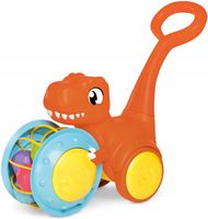 JURASSIC WORLD DINO T-REX dinozaur ZBIERACZ PIŁEK