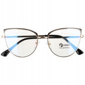 Okulary z Filtrem Niebieskim do Ekranów LCD Kocie