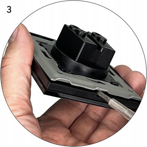 Gniazdo Gniazdko z Bolcem Podwójne Szklane z Uziemieniem Szkło MIUUN na Arena.pl