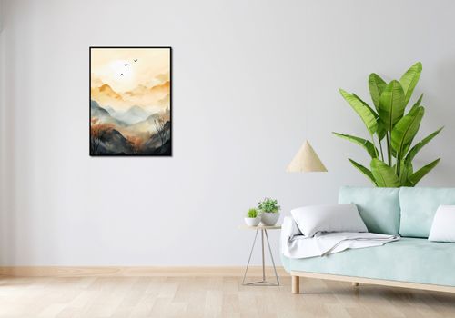 Plakat 60x80cm Zorza Świtania na Arena.pl