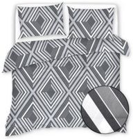 Pościel Satynowa 200X220 Grafitowa 20544