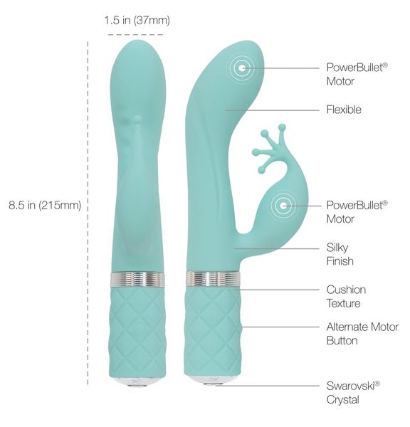Pillow Talk Kinky teal zdjęcie 5