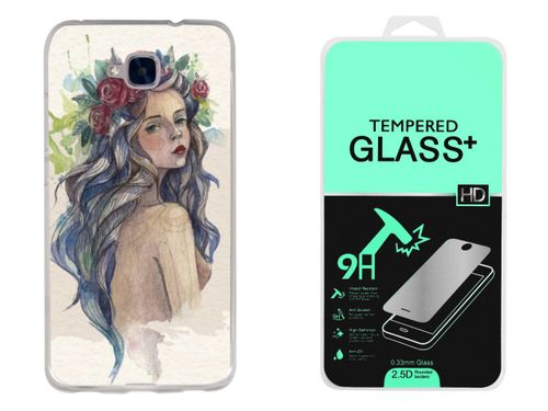 HUAWEI HONOR 7 LITE | Etui smartfon CASE + Szkło na Arena.pl