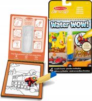 MELISSA & DOUG ON THE GO WATER POJAZDY KOLOROWANKA WODNA DLA DZIECI