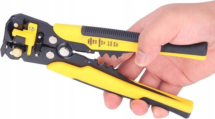ZACISKARKA DO ŚCIĄGANIA IZOLACJI KABLI PRZEWODÓW 5w1 zdjęcie 3