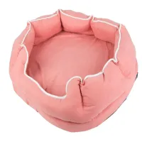Miękkie legowisko 60x70cm posłanie kojec dla psa kota wygodne różowe