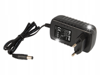 ZASILACZ IMPULSOWY 27W 9V 3000mA 3A 2.1/5.5 DC WTYK PROSTY (+) 110CM