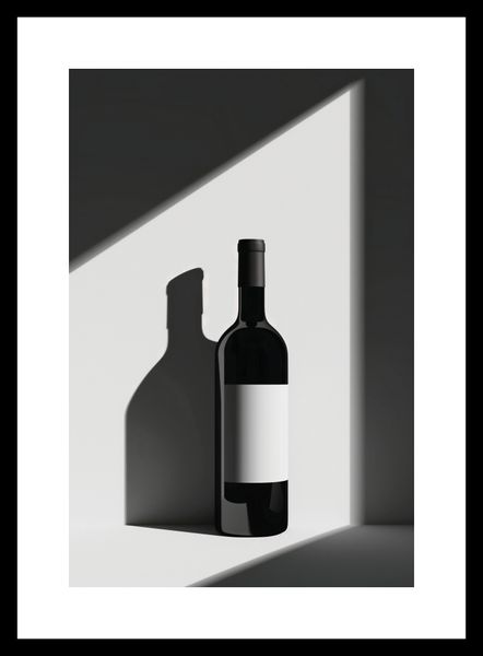 Plakat 20x30cm Butla Wina zdjęcie 3