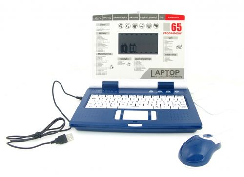 LAPTOP EDUKACYJNY 65 PROGRAMÓW Z USB PL + SPINNER GRATIS na Arena.pl