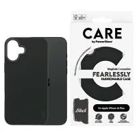 etui care by panzerglass fashion case z magsafe na iphone 16 plus - czarne