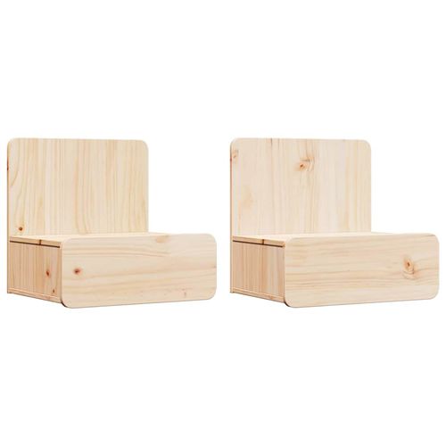 Stolik nocny z szufladą 2 pcs Brązowy 44 x 32,5 x 40 cm na Arena.pl