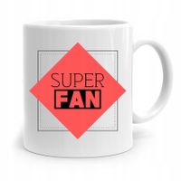 Dla Kibcia Kibola Fana Kubek Super Fan Z Nadrukiem Ze Zdjęciem