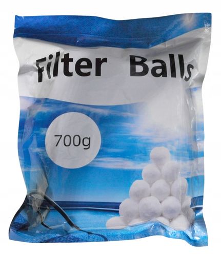 FILTER BALLS Kulki FILTRACYJNE filtrujące do BASENU pomp PIASKOWYCH 700g na Arena.pl
