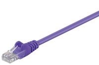 MicroConnect U/UTP CAT5e 15M Purple PVC