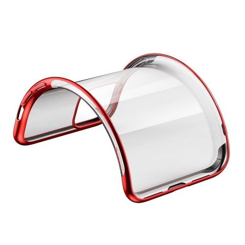 Przezroczyste etui Baseus Shining Case do iPhone 11 6,1 (czerwone) na Arena.pl