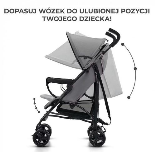 Wózek Spacerowy Tik Stone Grey na Arena.pl