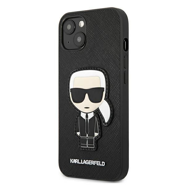 Etui Karl Lagerfeld do iPhone 13 mini, Czarny zdjęcie 2