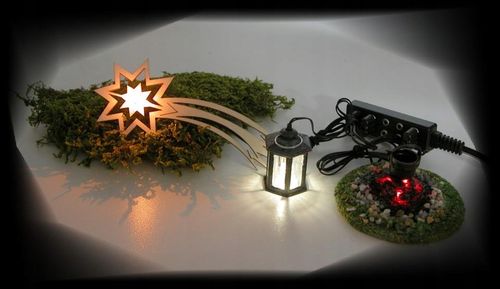 TRANSFORMATOR DO OŚWIETLENIA SZOPKI BOŻONARODZENIOWEJ - *5x STAŁE ŚWIATŁO* na Arena.pl