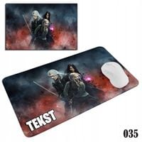 PODKŁADKA POD MYSZKĘ MYSZ WZORY DO WYBORU - WIEDŹMIN WITCHER GRY 29x36cm