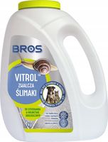 BROS Vitrol GB zwalcza ŚLIMAKI nagie i oskorupione 1 kg - 2 OPAKOWANIA